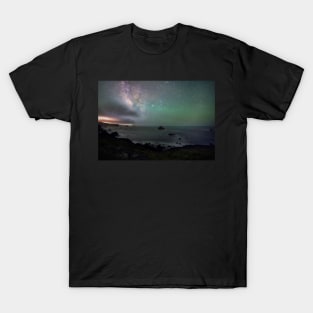 The Milky Way Over the Pacific T-Shirt